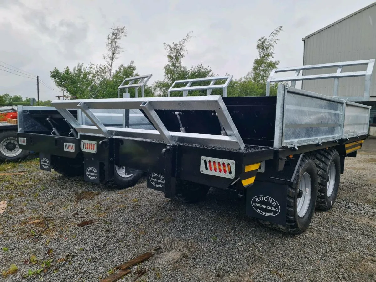 Multi purpose, tipping trailers, bale,dump trailer - Image 2