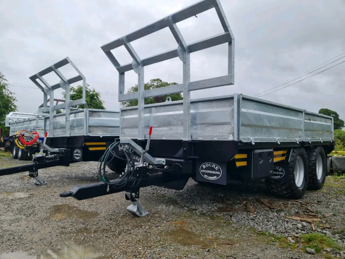Multi purpose, tipping trailers, bale,dump trailer - Image 4