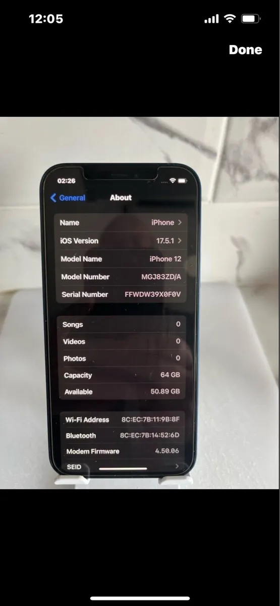iPhone 12 64 gb Unlocked - Image 2