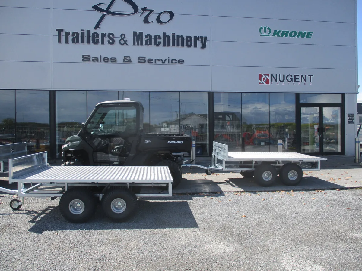 ATV  UTV flat 8 x 5 trailers - Image 1