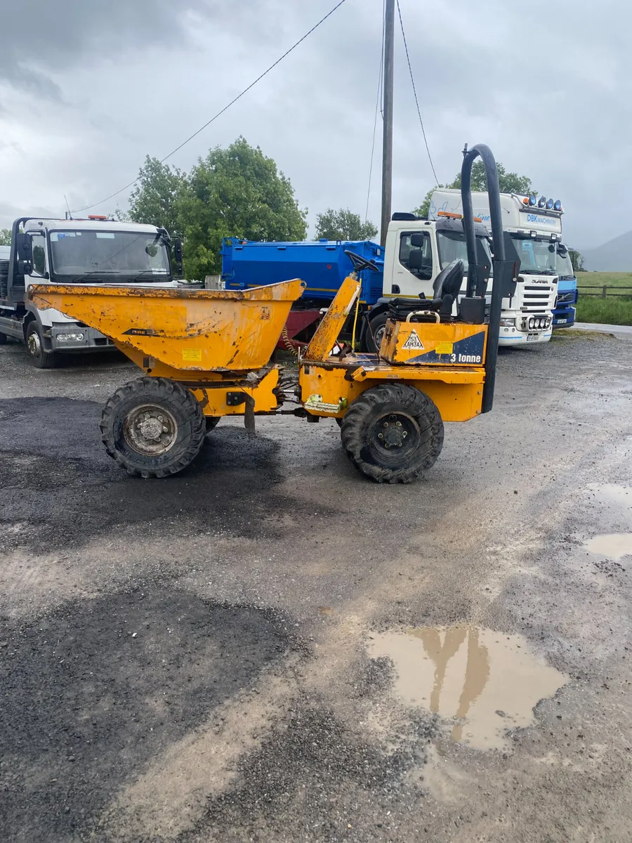 2016 thwaites 3 ton dumper - Image 1