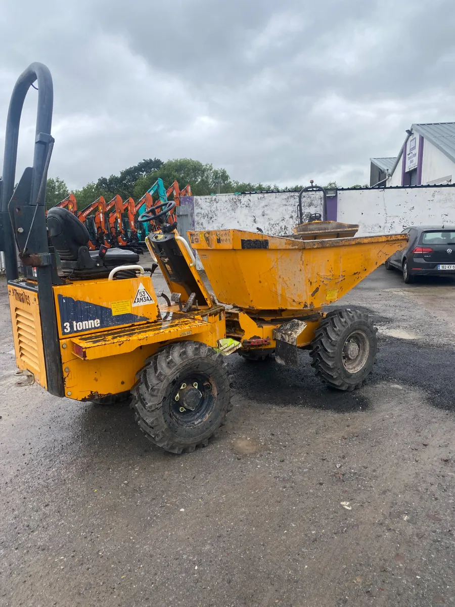 2016 thwaites 3 ton dumper - Image 3