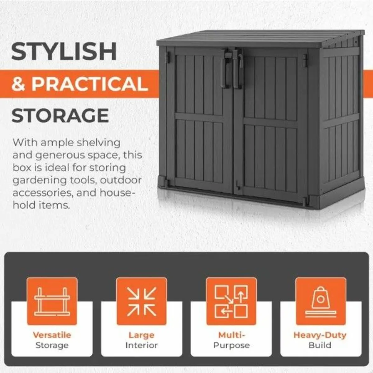 880L Outdoor Storage Box - Free Delivery - Image 4