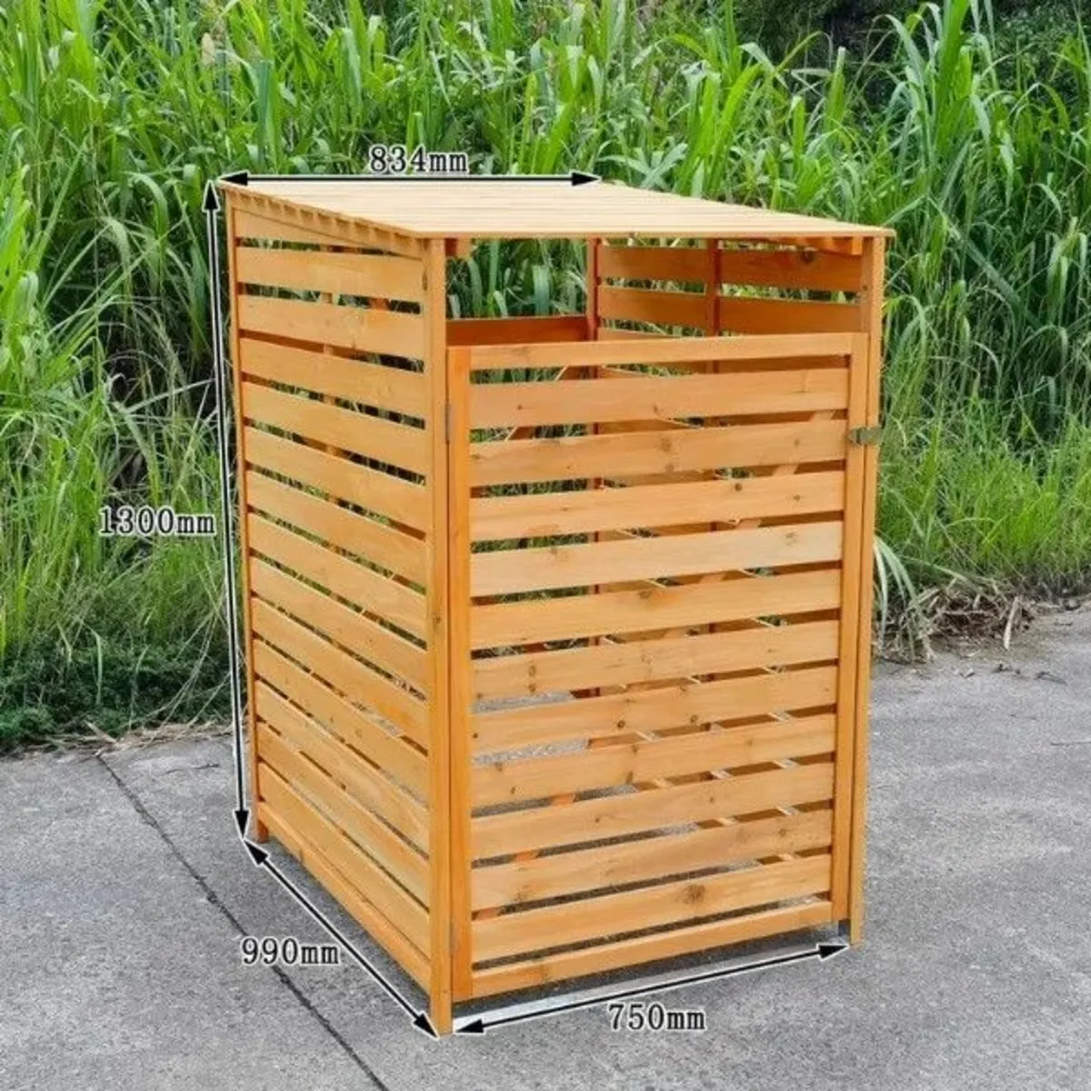 Wheelie Bin Storage – 1 Bay - Free Delivery - Image 3
