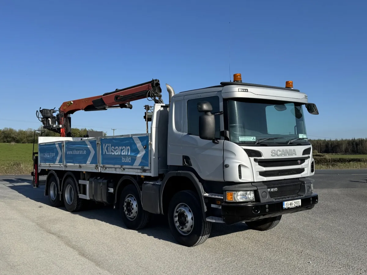 2015 Scania P410 8x4 Block Grab. Ref No: 2512 - Image 1