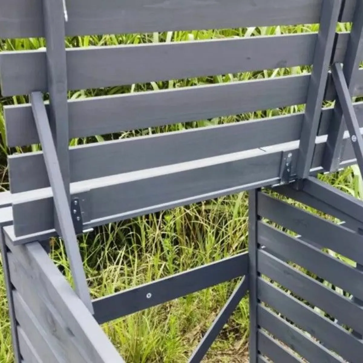 Wheelie Bin Storage – 2 Bays- Green - Free Deliver - Image 2