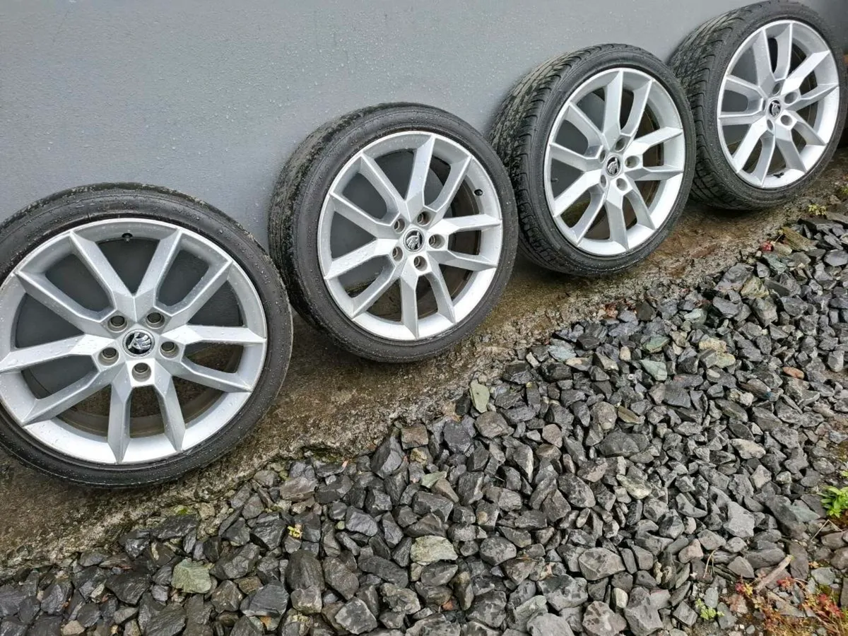 18" SKODA ALLOYS - Image 2