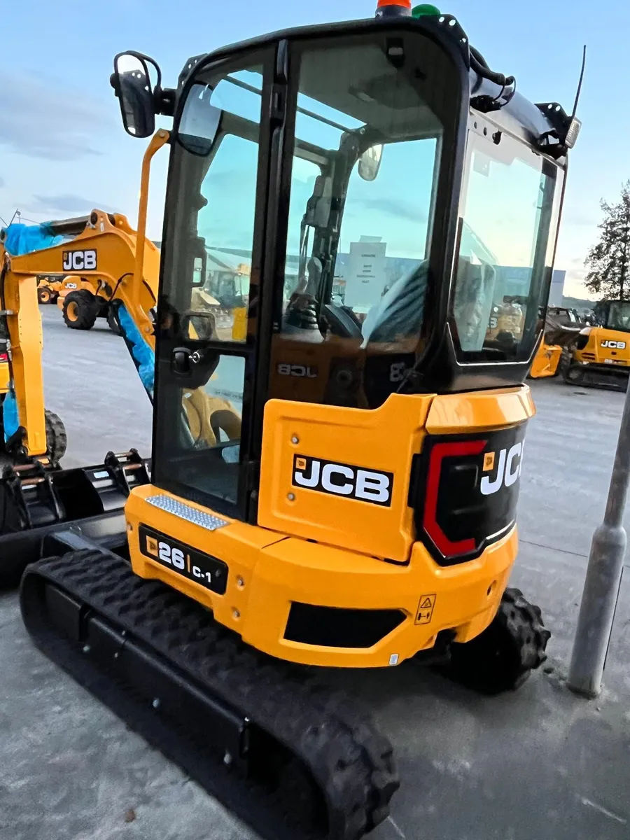 New JCB 26C Mini Excavator - New Model - Image 2