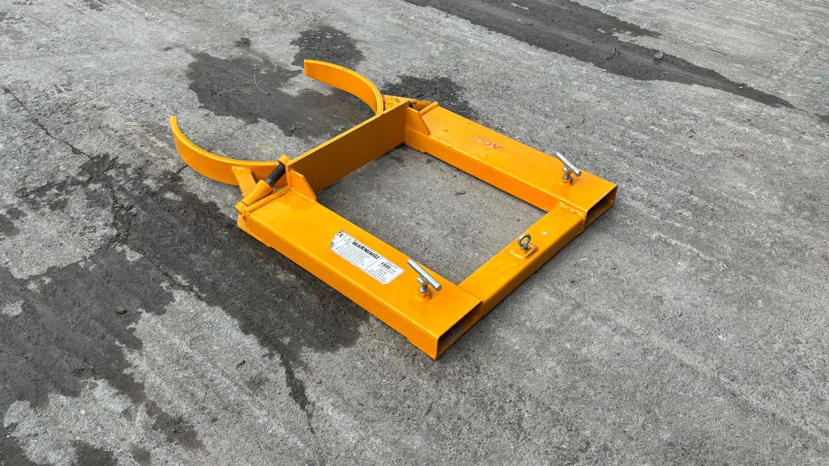 New & Unused Forklift Drum Grab - Image 4
