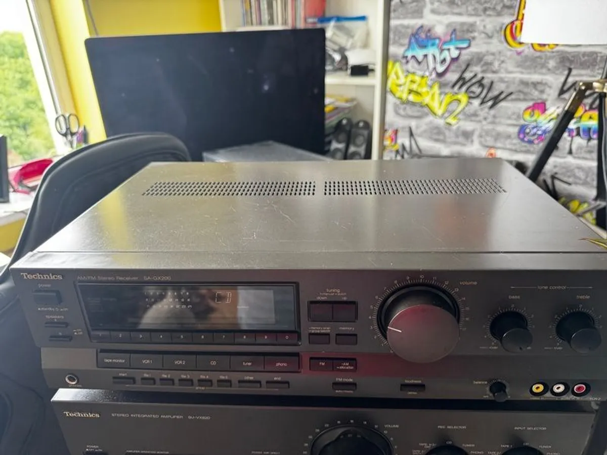 Vintage technics amplituner SA-GX200 Japan - Image 2