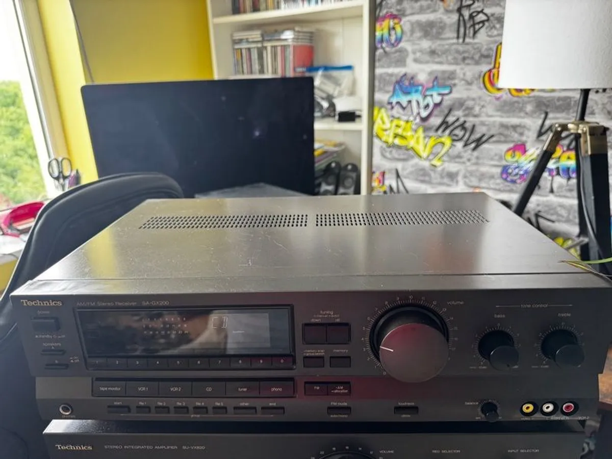 Vintage technics amplituner SA-GX200 Japan - Image 1