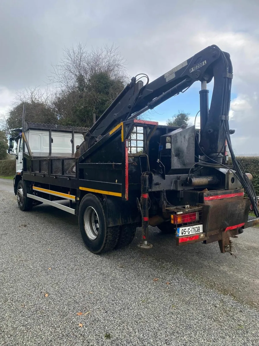 MAN 18.225 4x2 Dropside with Crane - Image 3