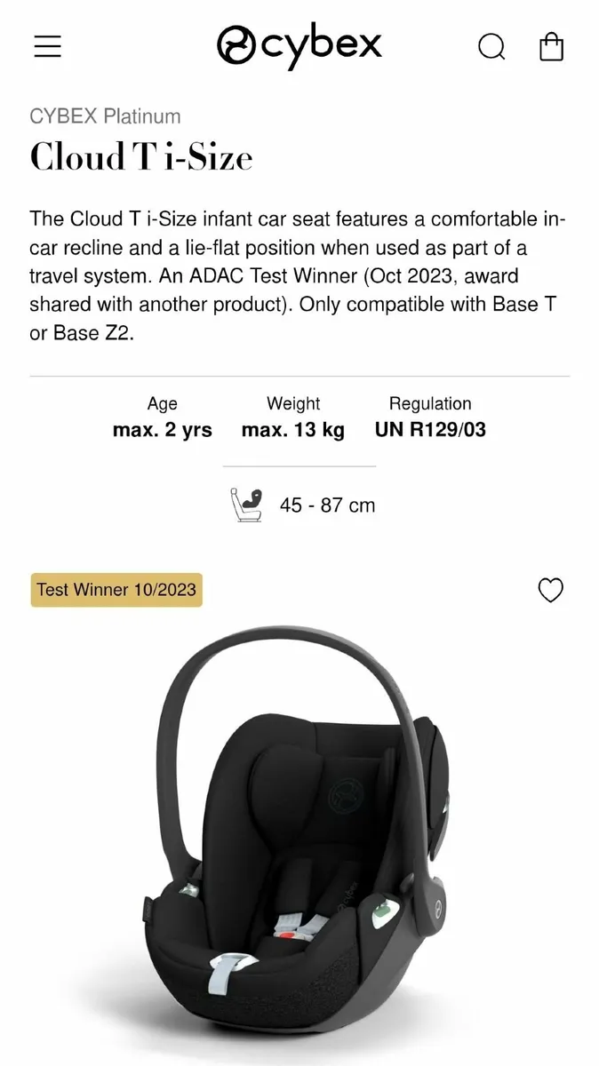 Cybex Cloud T i-size - Image 4