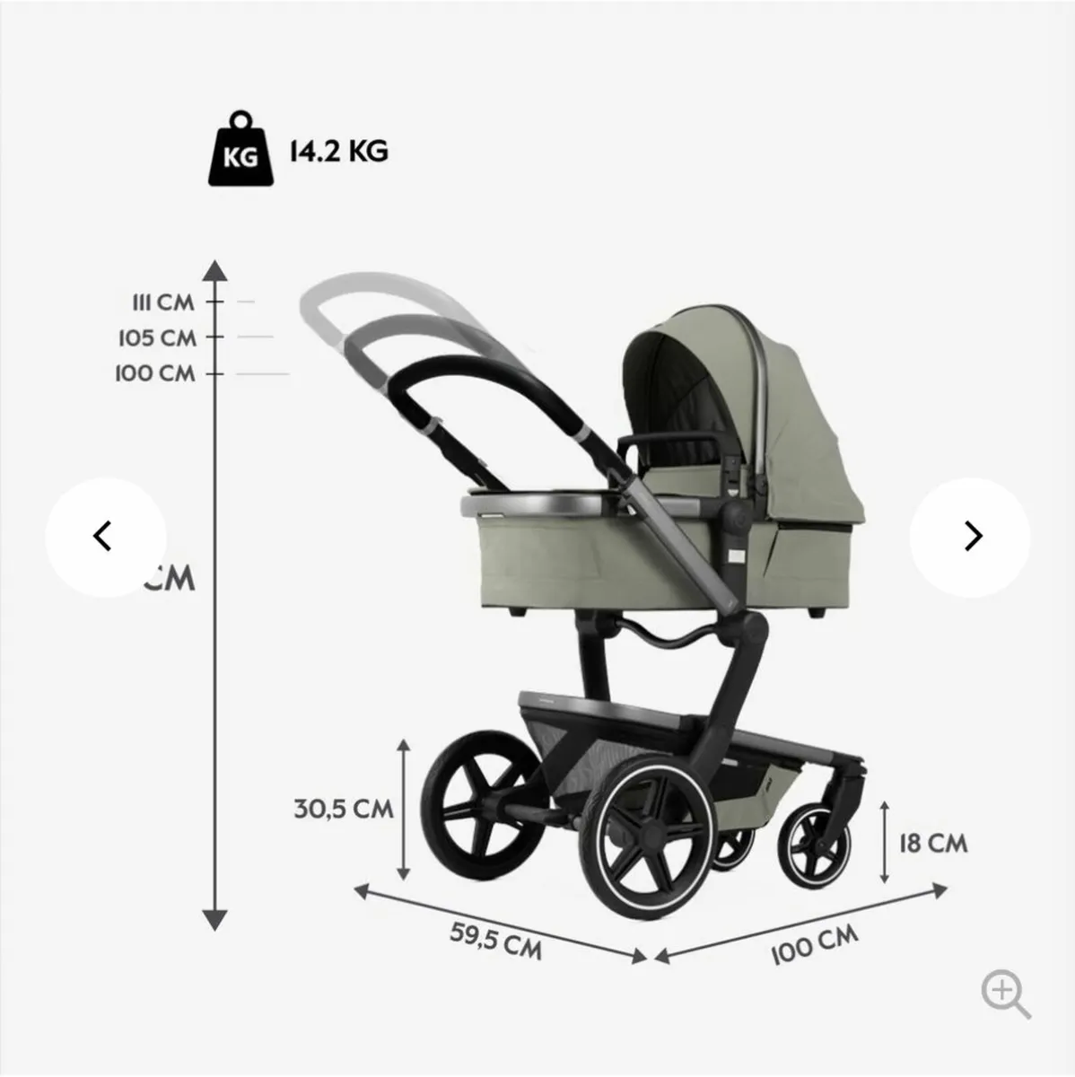 Joolz Day+ Sage Green - Image 4