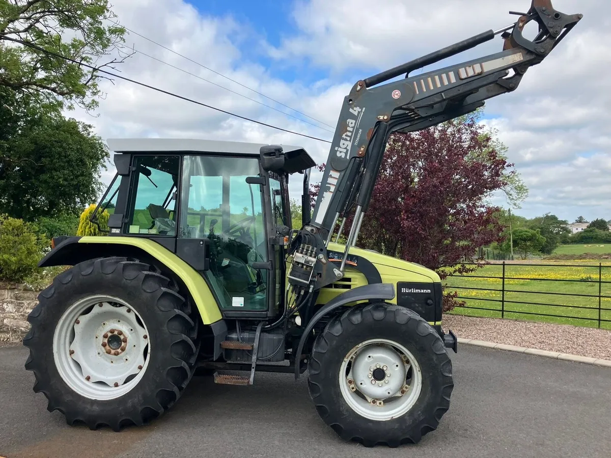 Hurlimann 4WD with Loader - Image 2