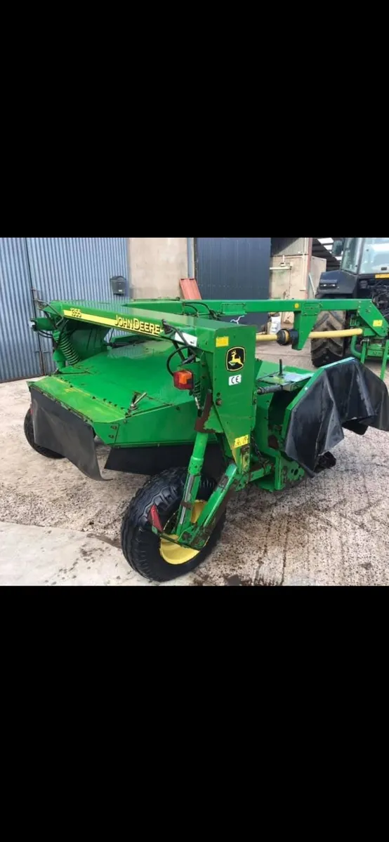 John Deere 1355 8ft Trailed mower - Image 2