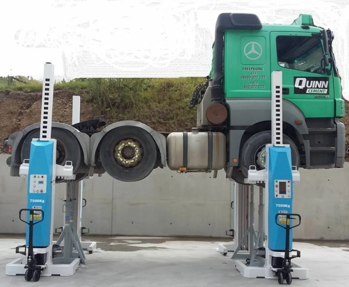 Wireless 30 Ton Mobile Column Lift (Set of 4)| 9" - Image 2