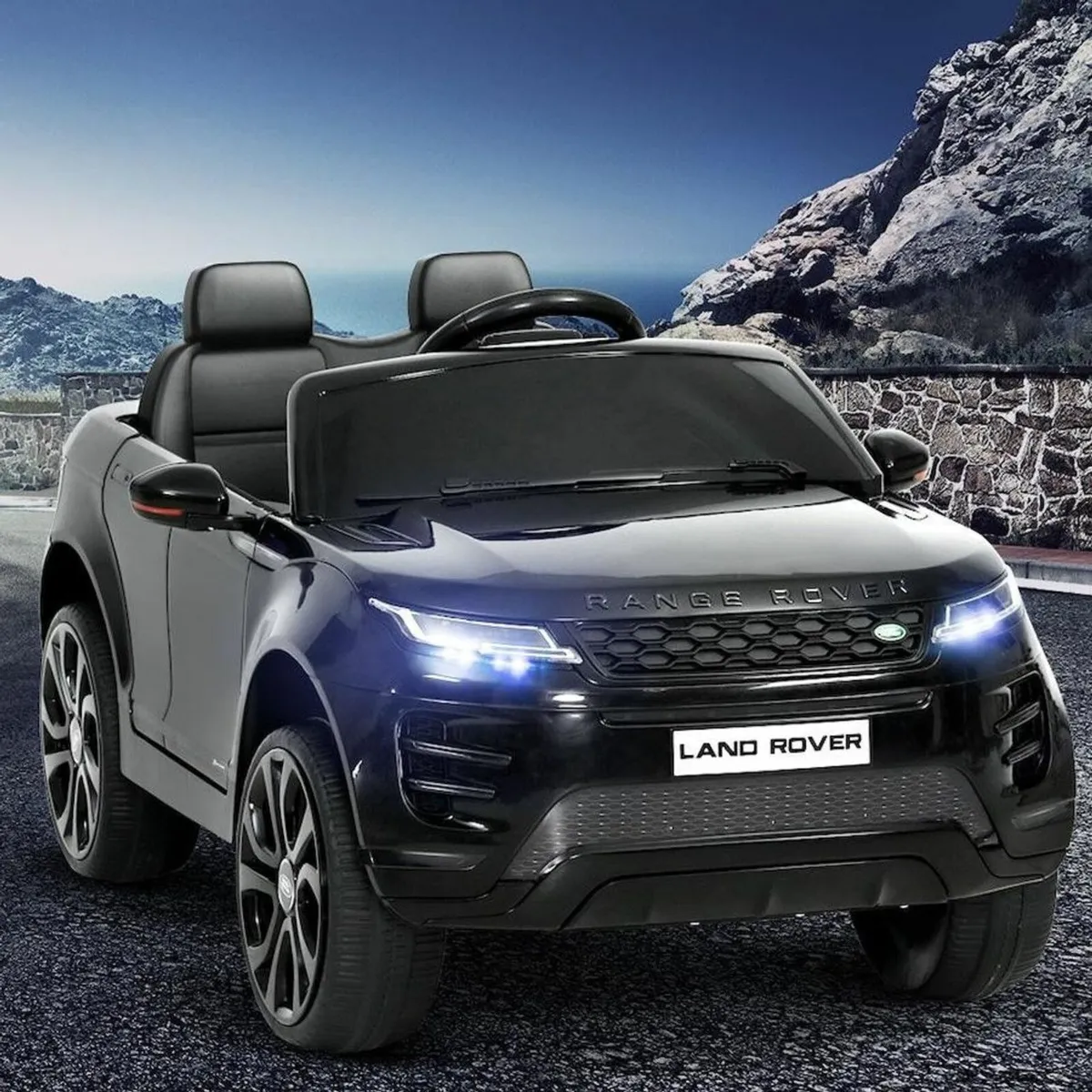 Range Rover Evoque 12V Electric Ride On Jeep Black - Image 1