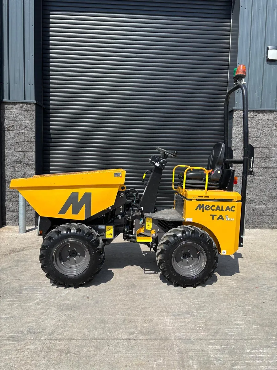 2023 Mecalac TA1EH Dumper choice of 4 - Image 1