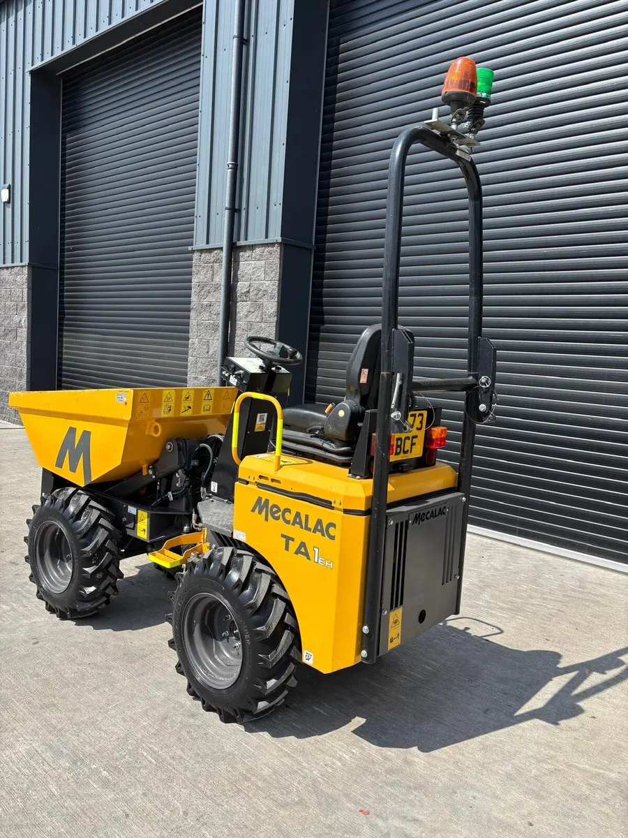 2023 Mecalac TA1EH Dumper choice of 4 - Image 4