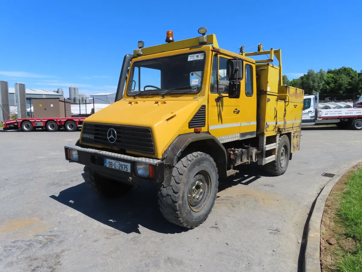Mercedes-Benz 1998 Unimog U 140 4x4 offroad - Image 4