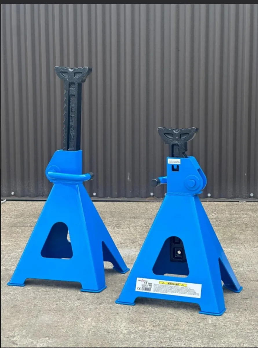12 Ton Axle Stand pair - Image 1