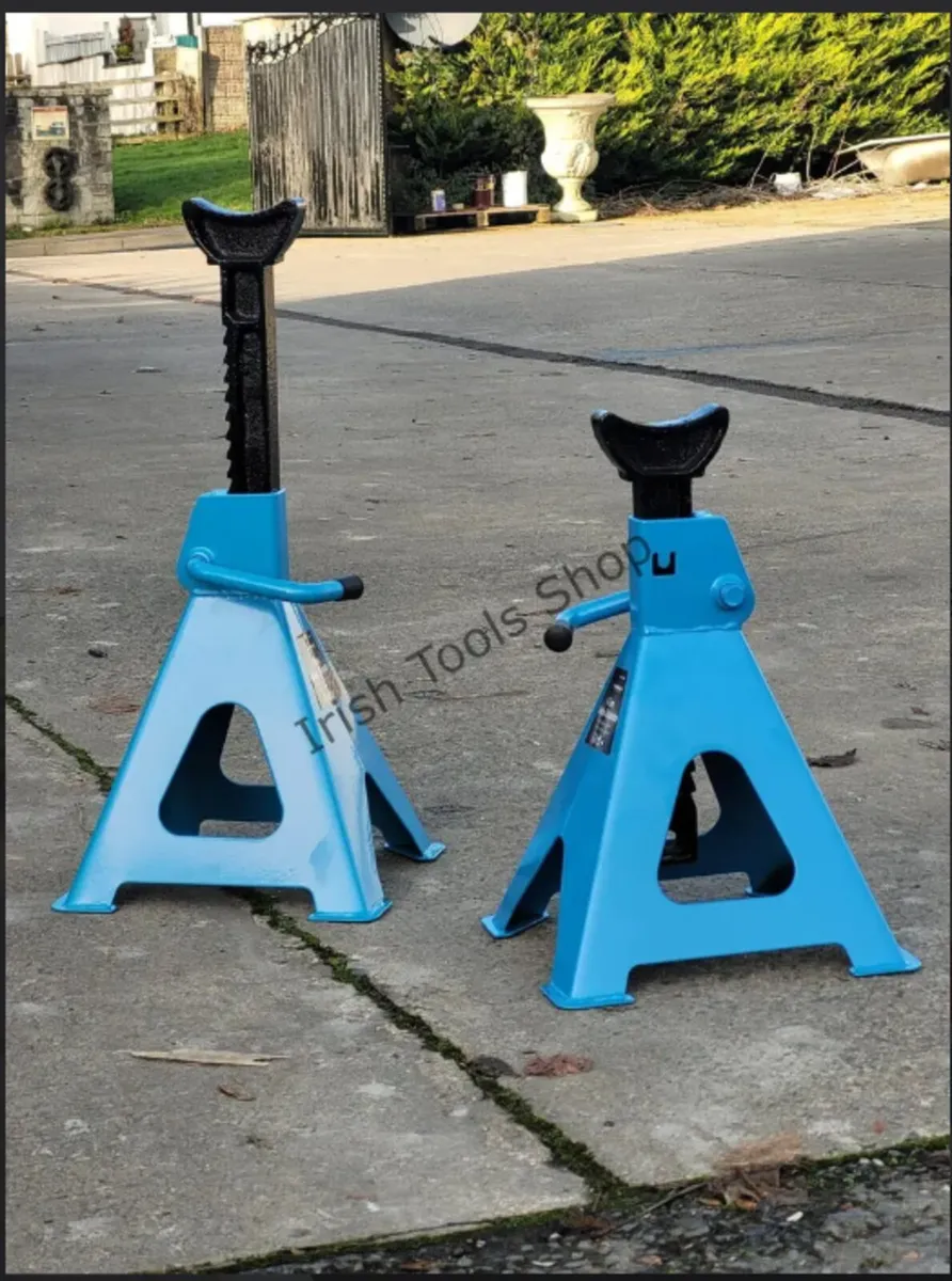 6 Ton Heavy Duty Axle Stands - Image 1