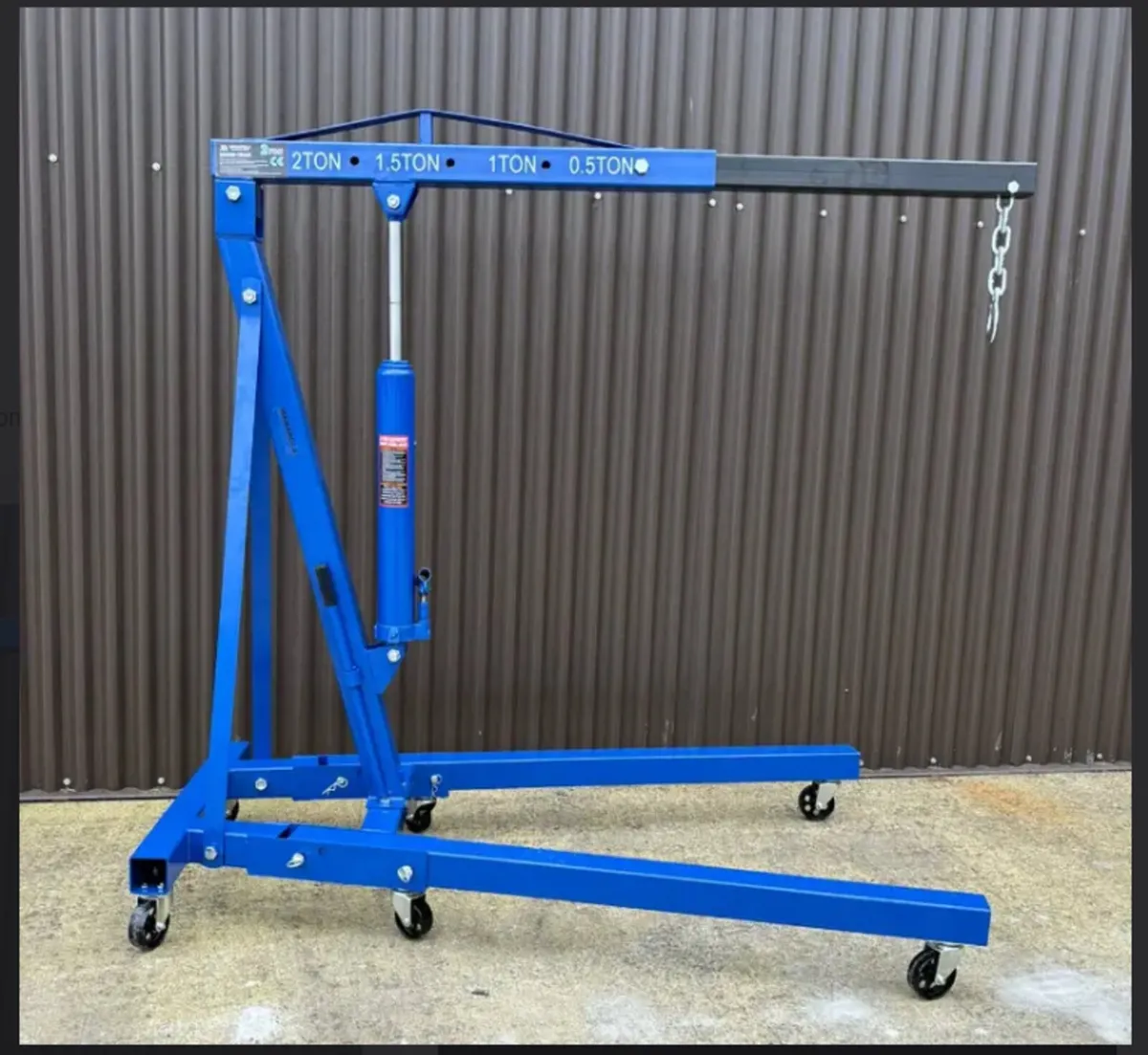 2 Ton Engine Crane / Hoist For Lifting Engines, Ma - Image 1