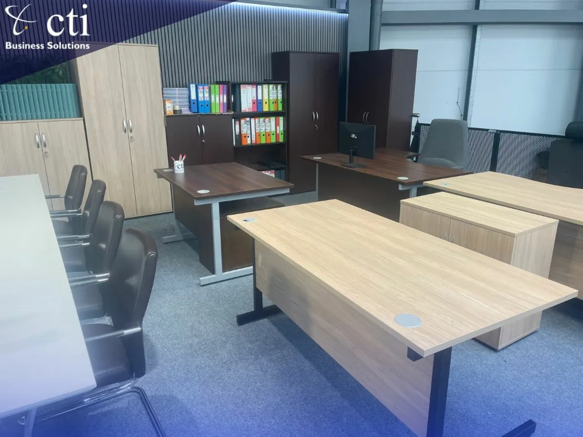 Large Office Furniture Stock-Desks-Chairs-Storage - Image 2