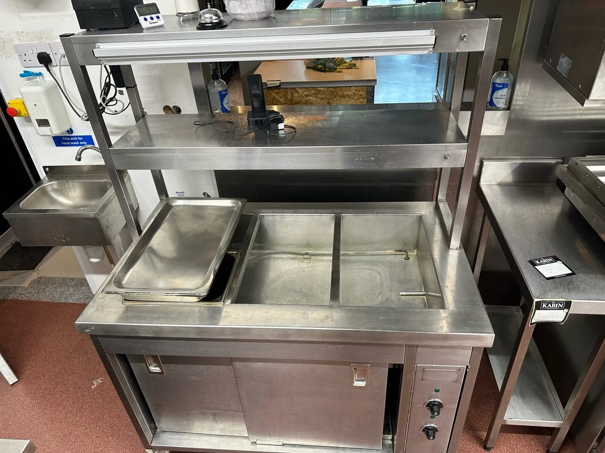 3-phase Bain Marie with Hot Pass