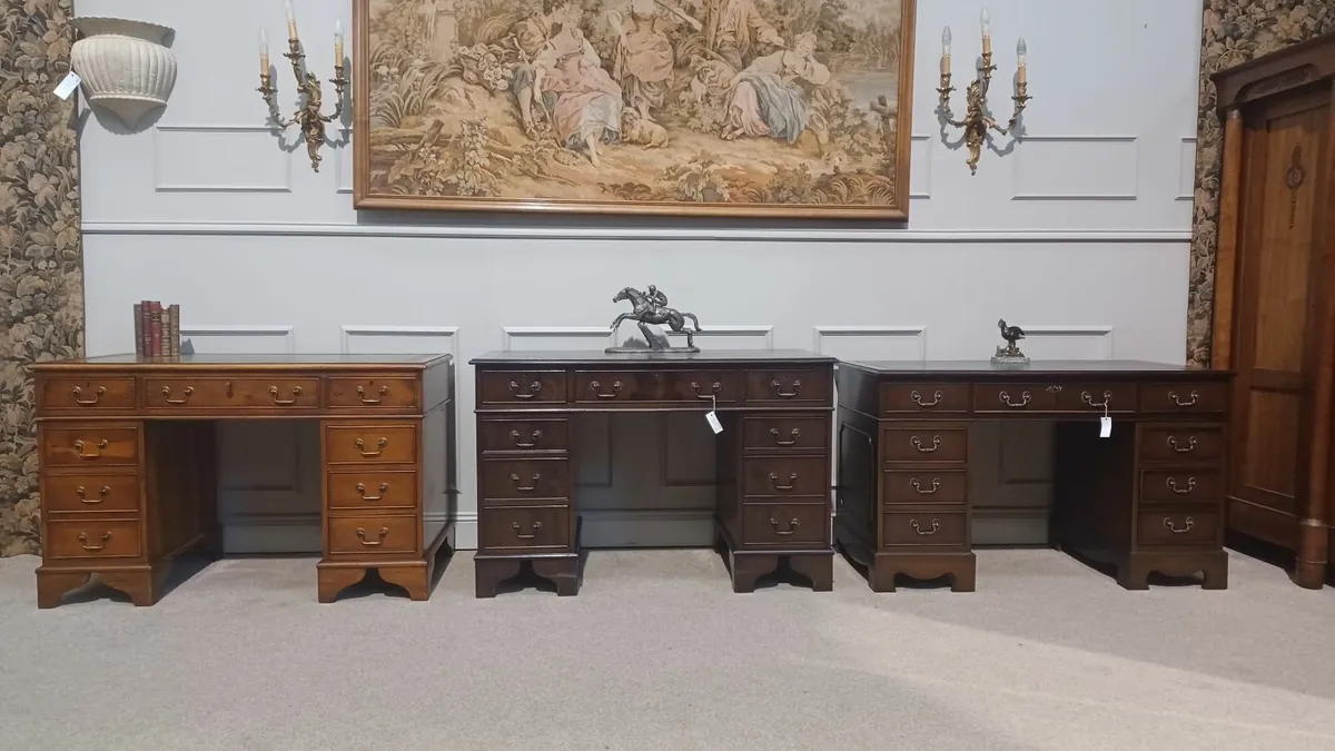 Traditional Vintage  Georgian Style Desks - Image 1