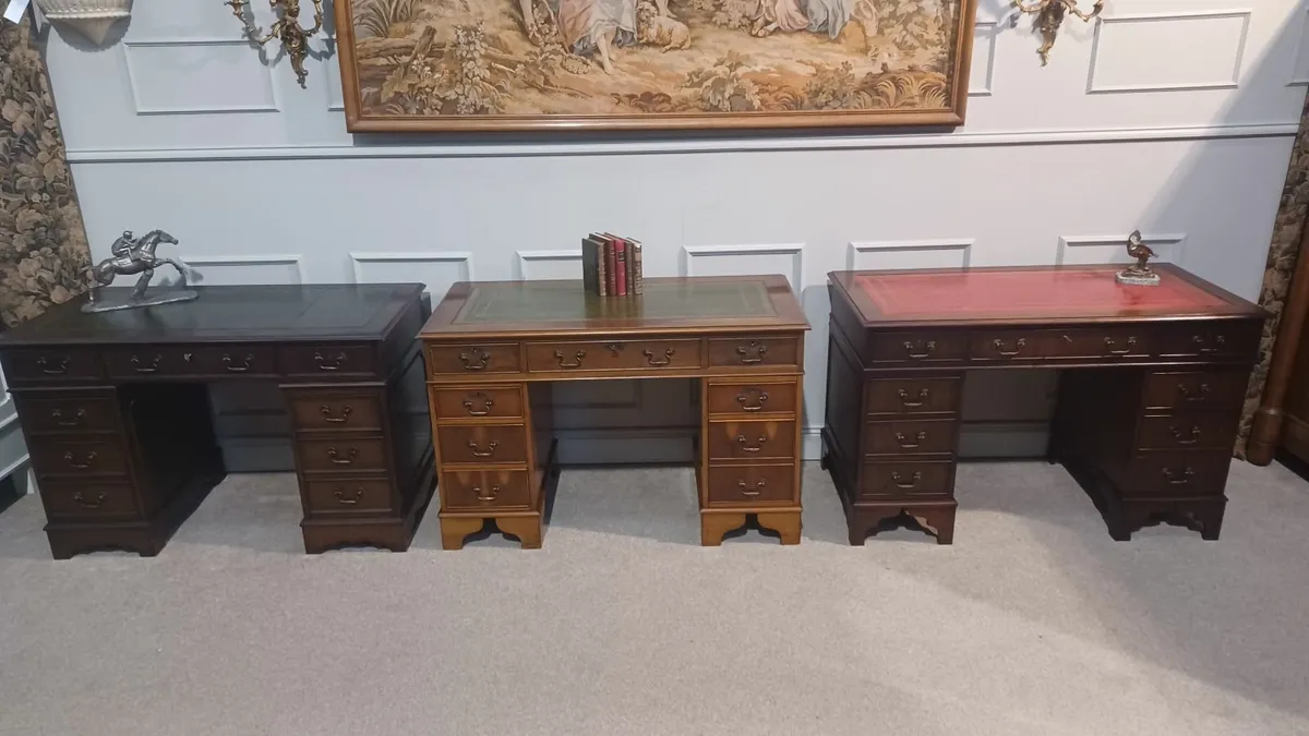 Traditional Vintage Georgian Style Desks - Image 1