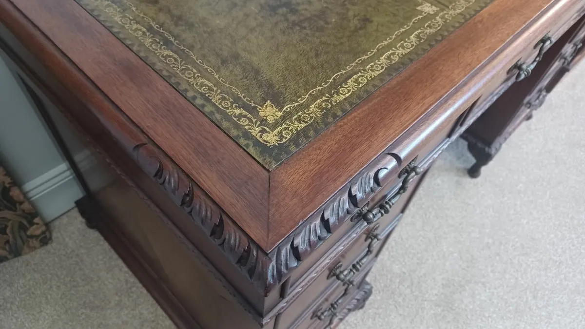 Traditional Vintage Georgian Style Desks - Image 3