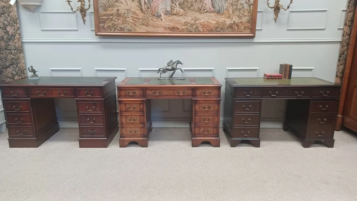 Traditional Vintage Georgian Style Desks - Image 1