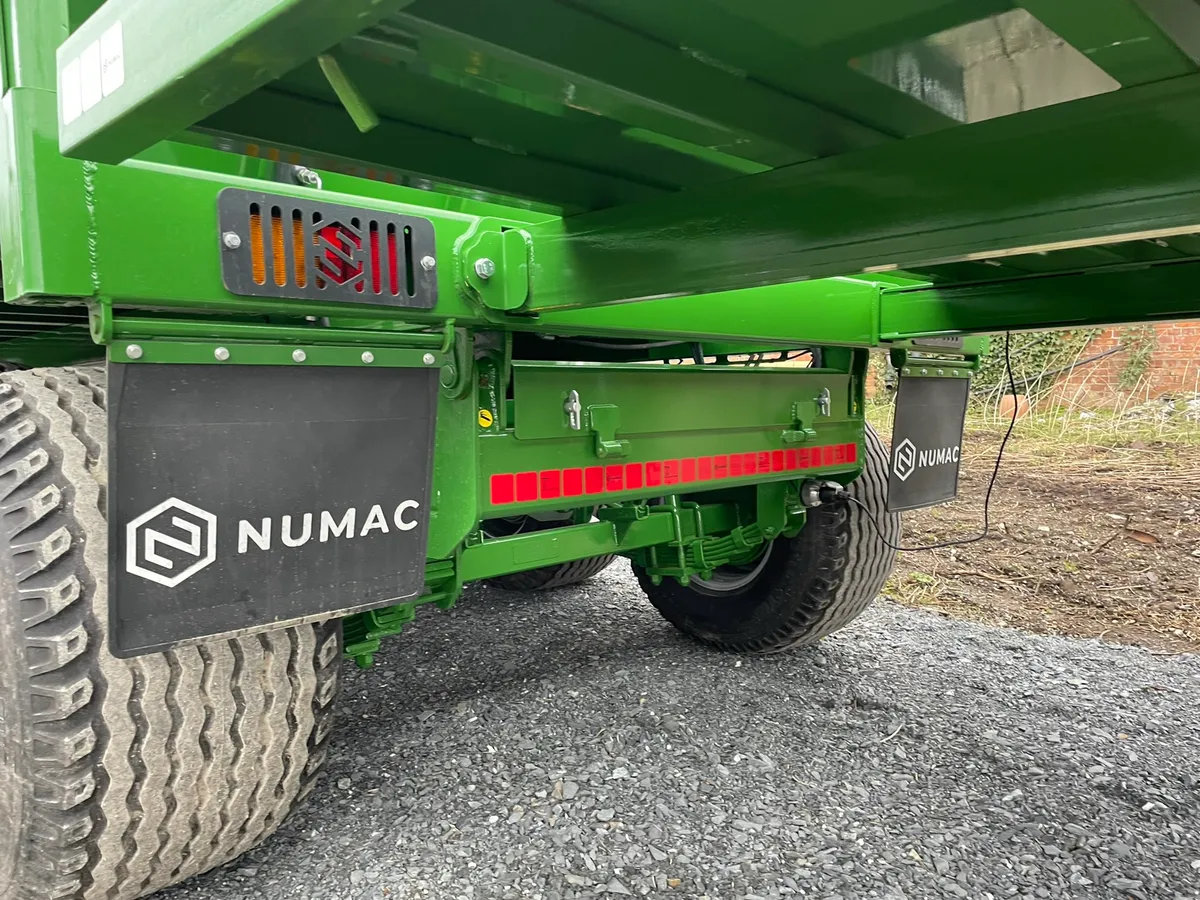 Numac 12ton dropside tipper trailer - Image 4