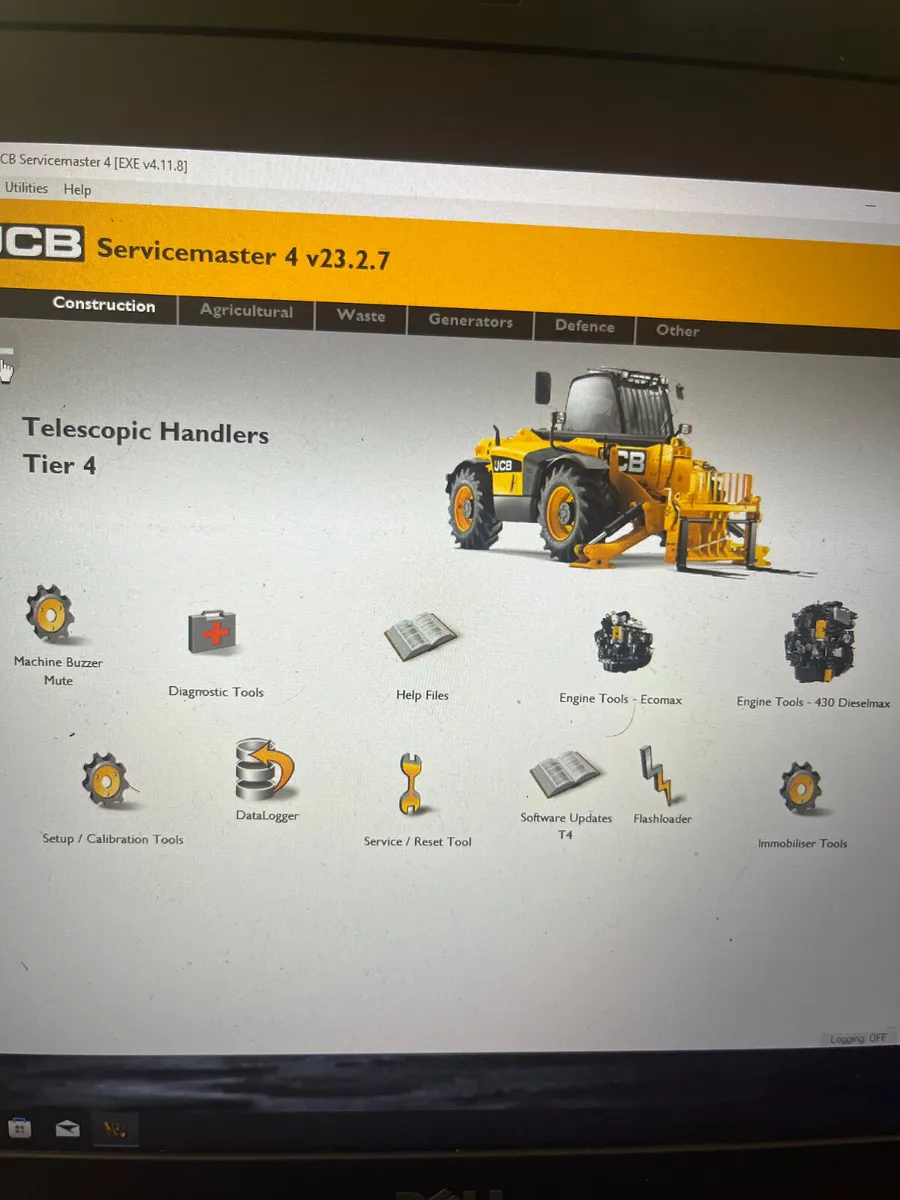 JCB Service Master 4 v23.2.7 Diagnostic tool - Image 2