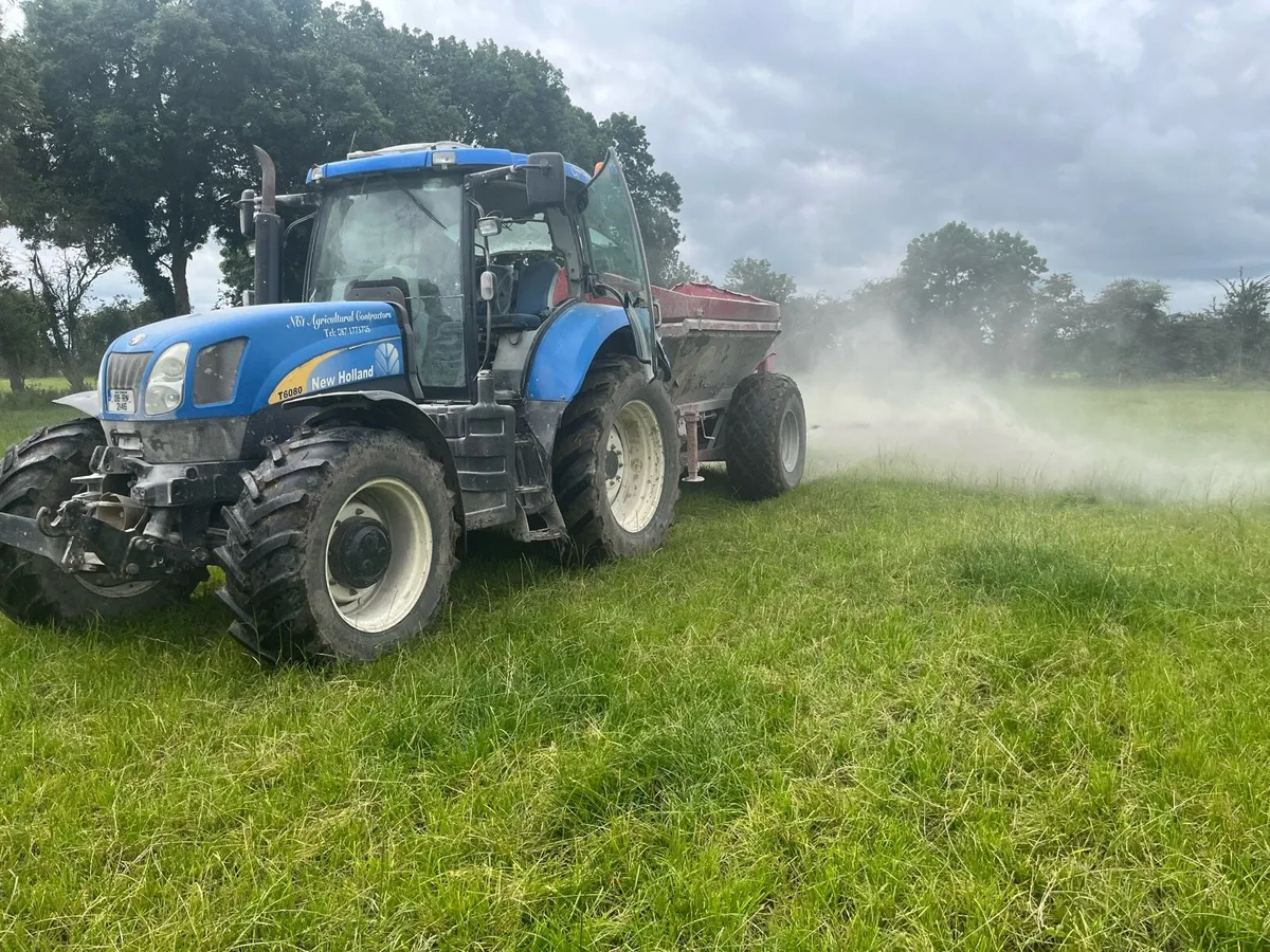 Lime supplied and spread - Image 1