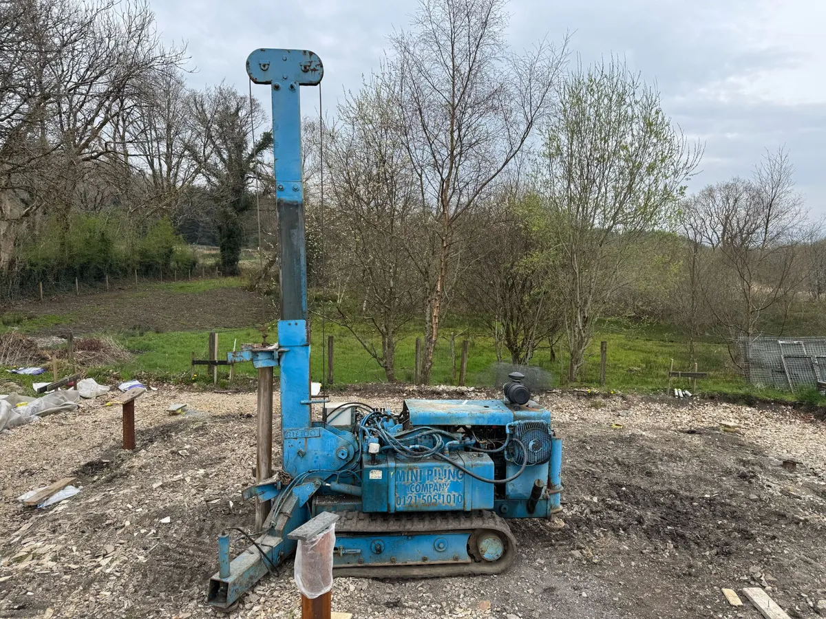 Mini Piling Rig / Drop Hammer /Bottom Driven Piled - Image 3