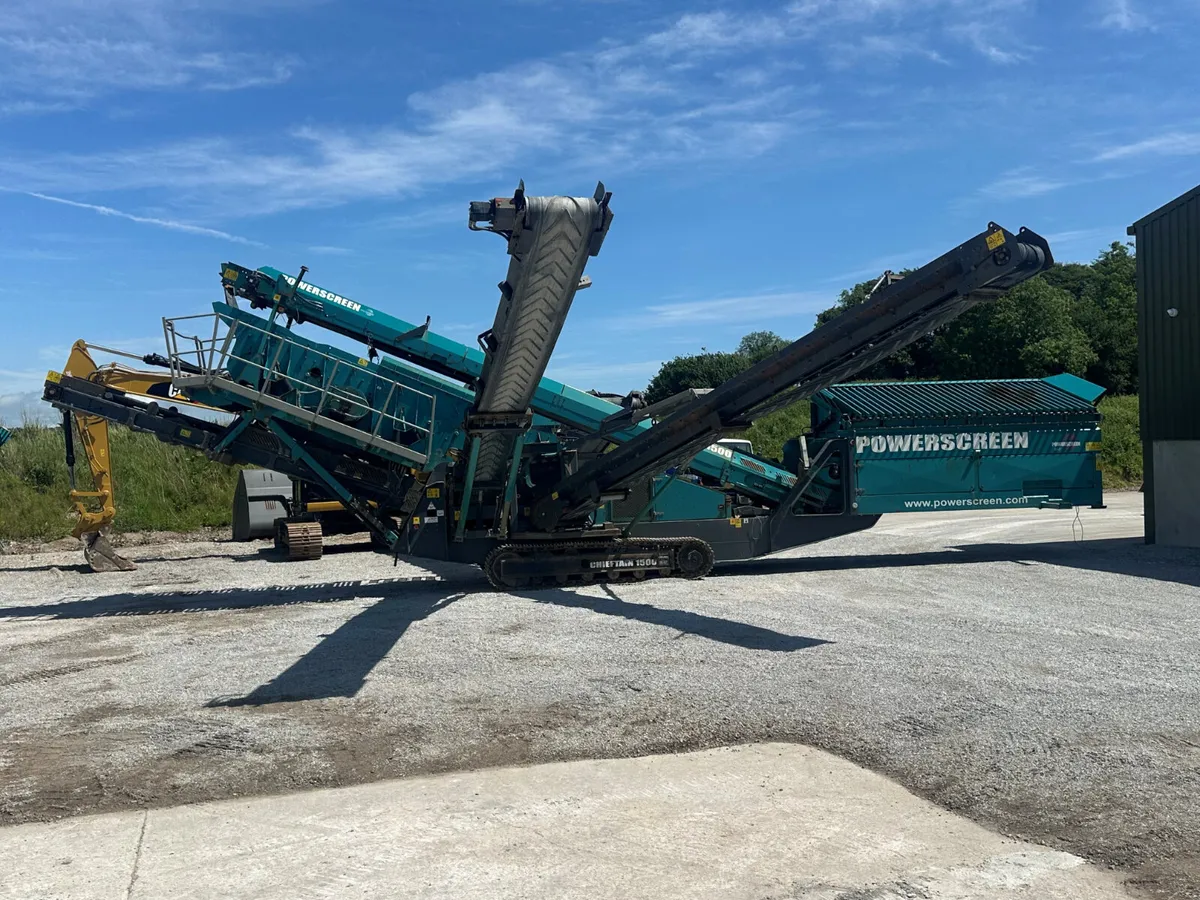 Powerscreen 1500 chieftain - Image 1