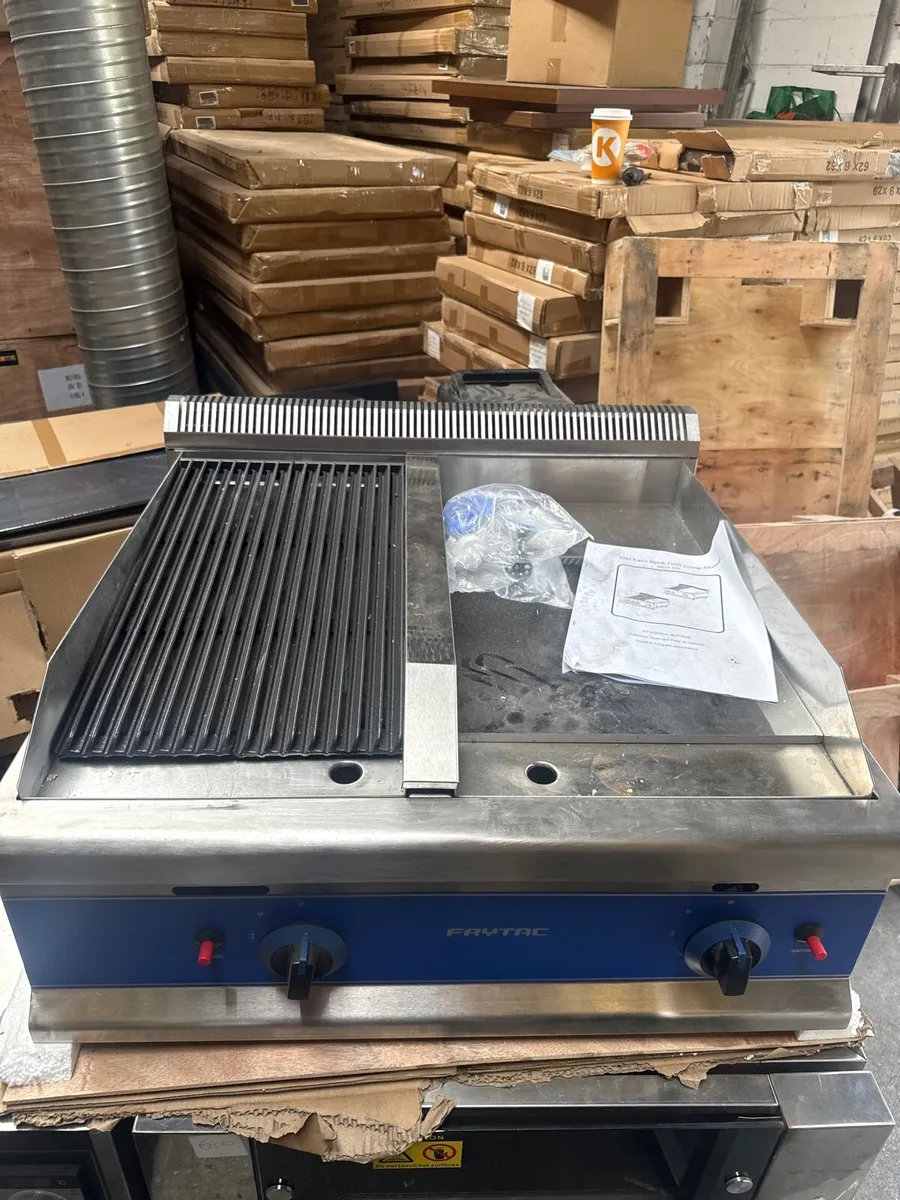 New sale  frytac  half griddle half Charr grill - Image 1