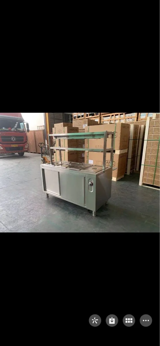 new 4+ 5 well Bain Marie with hot pass - Image 1
