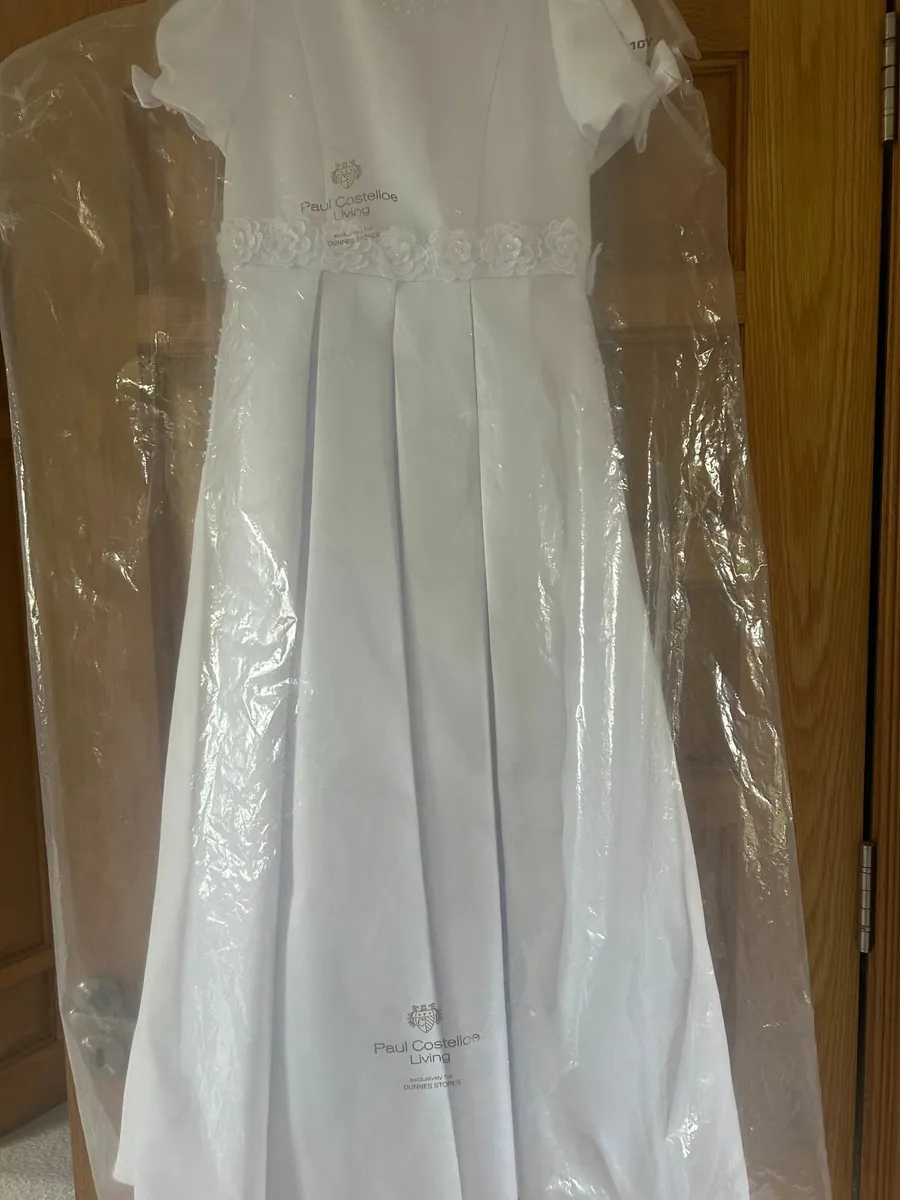 Paul Costello Communion Dress & Shoes - Never Worn - Image 3