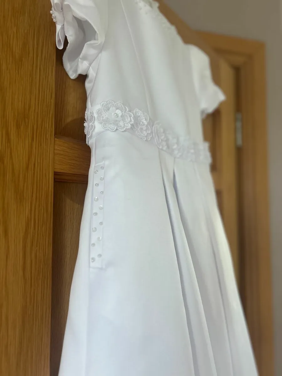 Paul Costello Communion Dress & Shoes - Never Worn - Image 4