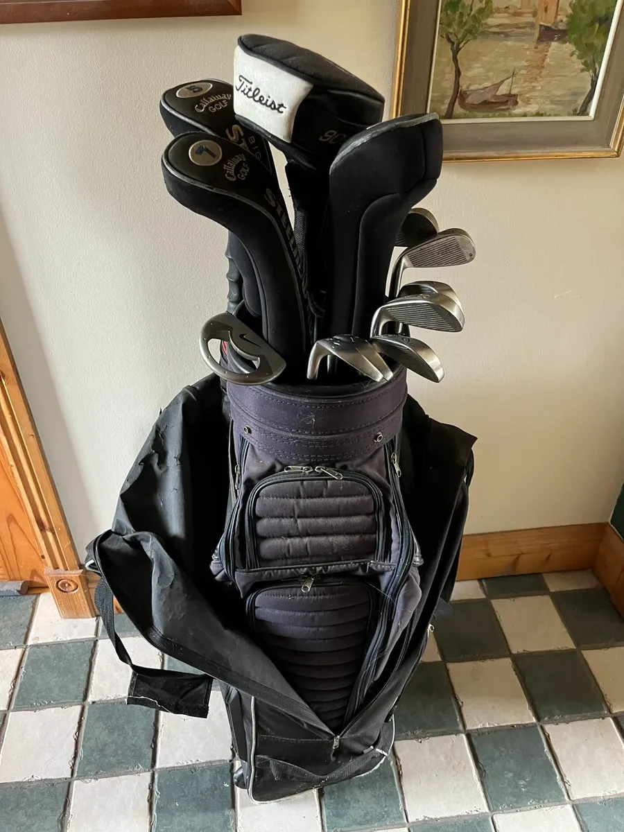 Full set of Seniors clubs and bag. - Image 3