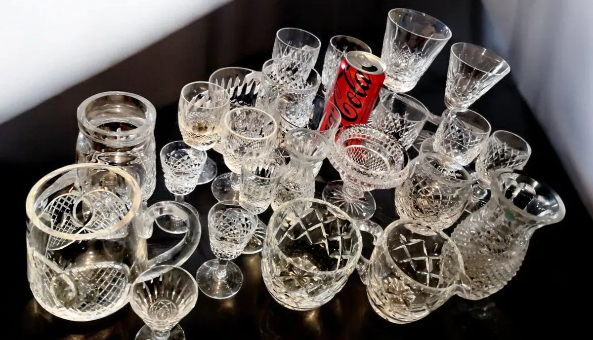 25 Waterford crystal items bundle
