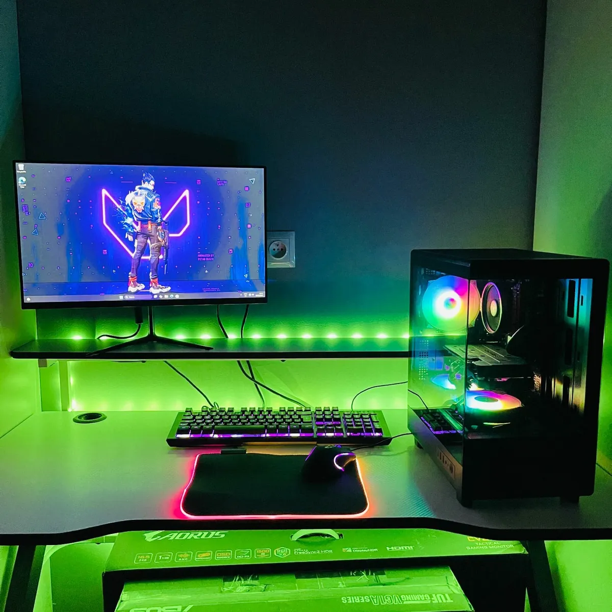 PC Gaming Ryzen Set with Monitor- Bundle. - Image 3