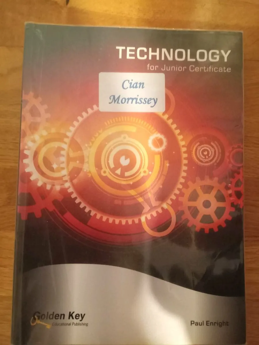 Junior Cert, Technology & Woodwork Books - Image 1