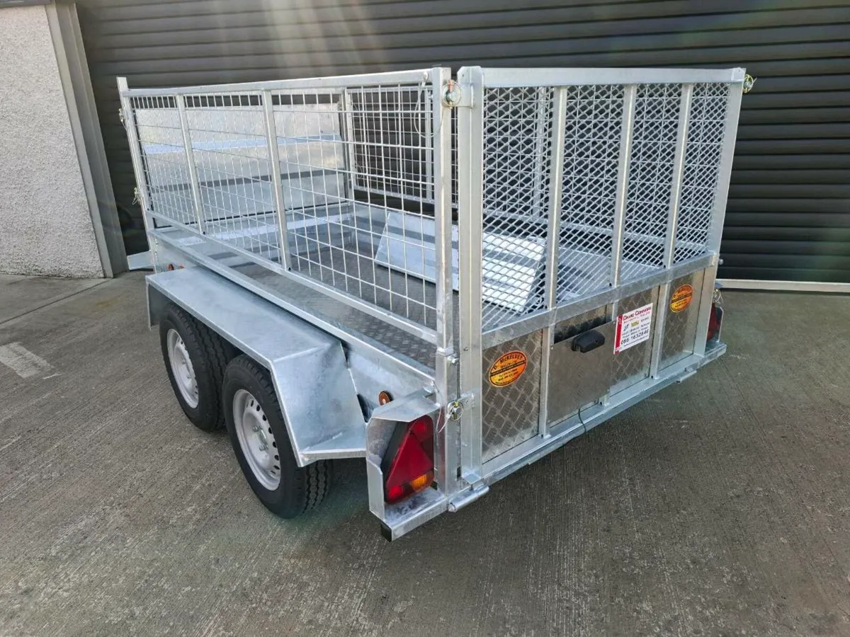 New Mc Kelvey 8ft 2" x 4ft 2" builders trailer - Image 2