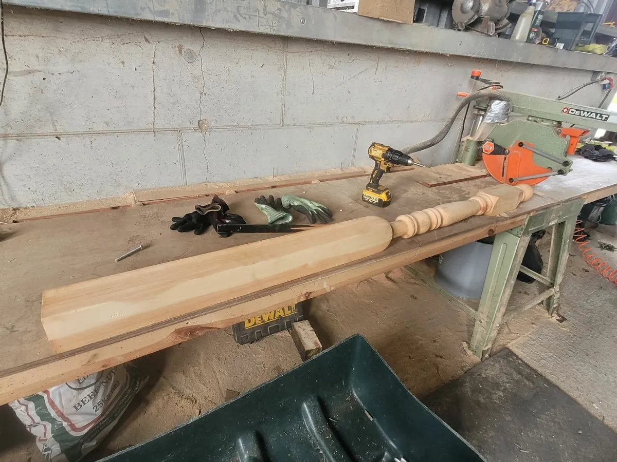 Newel Posts /Red deal Timber - Image 2