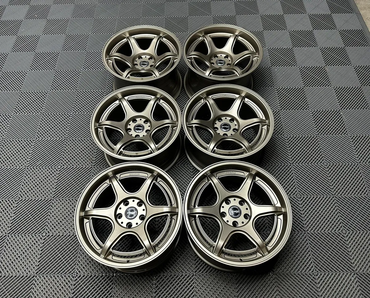 18" Inch Strom DSF45 Alloys 5x114.3 IS200 Chaser - Image 3